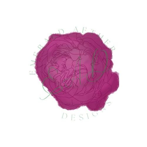 12" x 12" SVG Seamless Roses and Berries Design | Print | Cases | Pattern