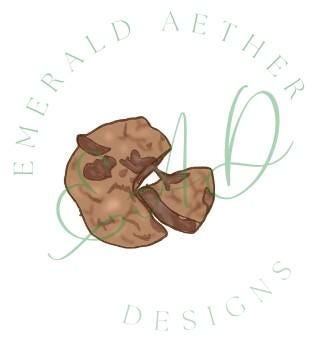 12" x 12" SVG Seamless Chocolate Chip Cookie Design | Print | Cases | Pattern