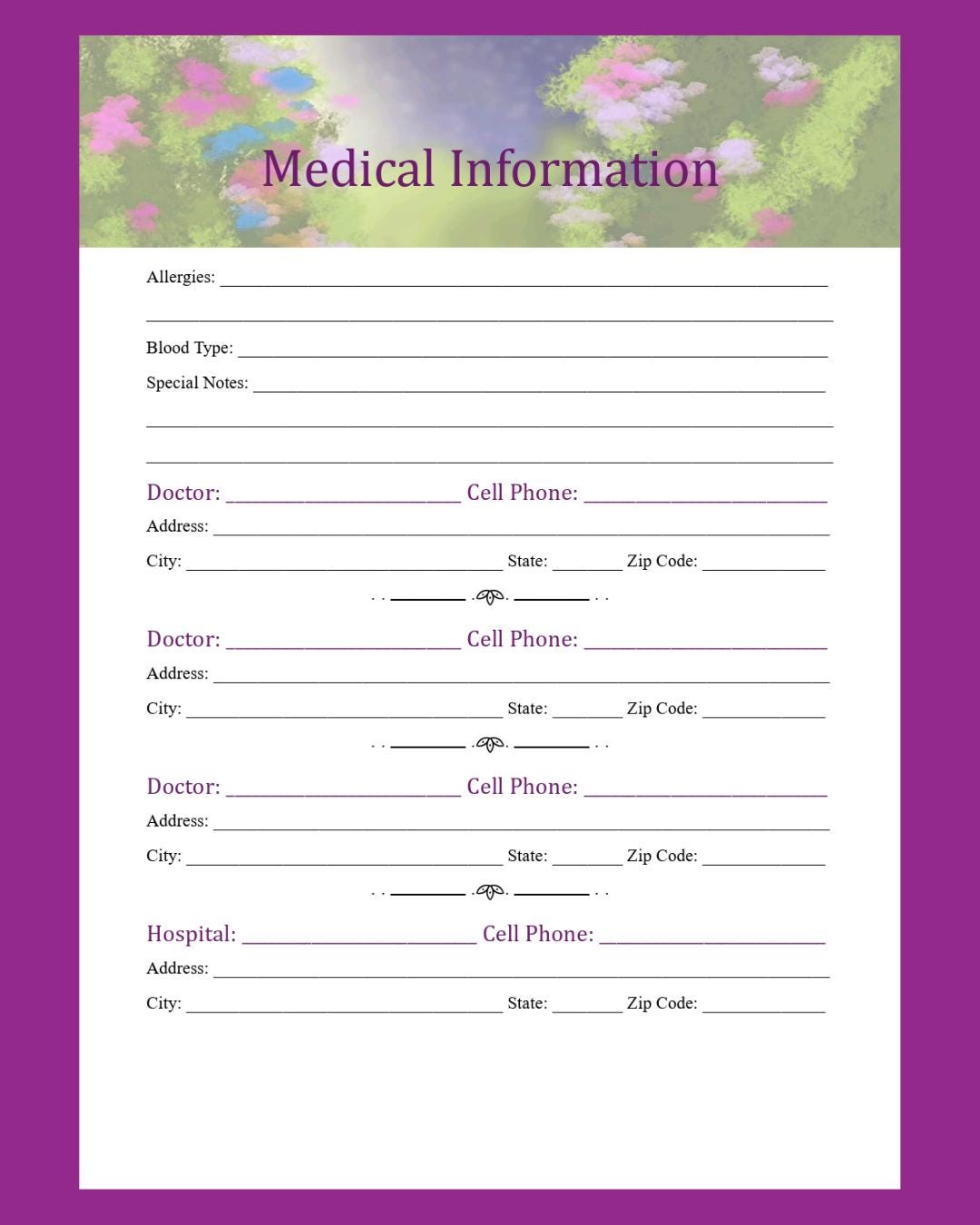 Garden Graphic Weekly and Monthly planner with to do list and daily tasks pdf