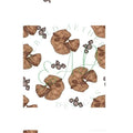 12" x 12" SVG Seamless Chocolate Chip Cookie Design | Print | Cases | Pattern