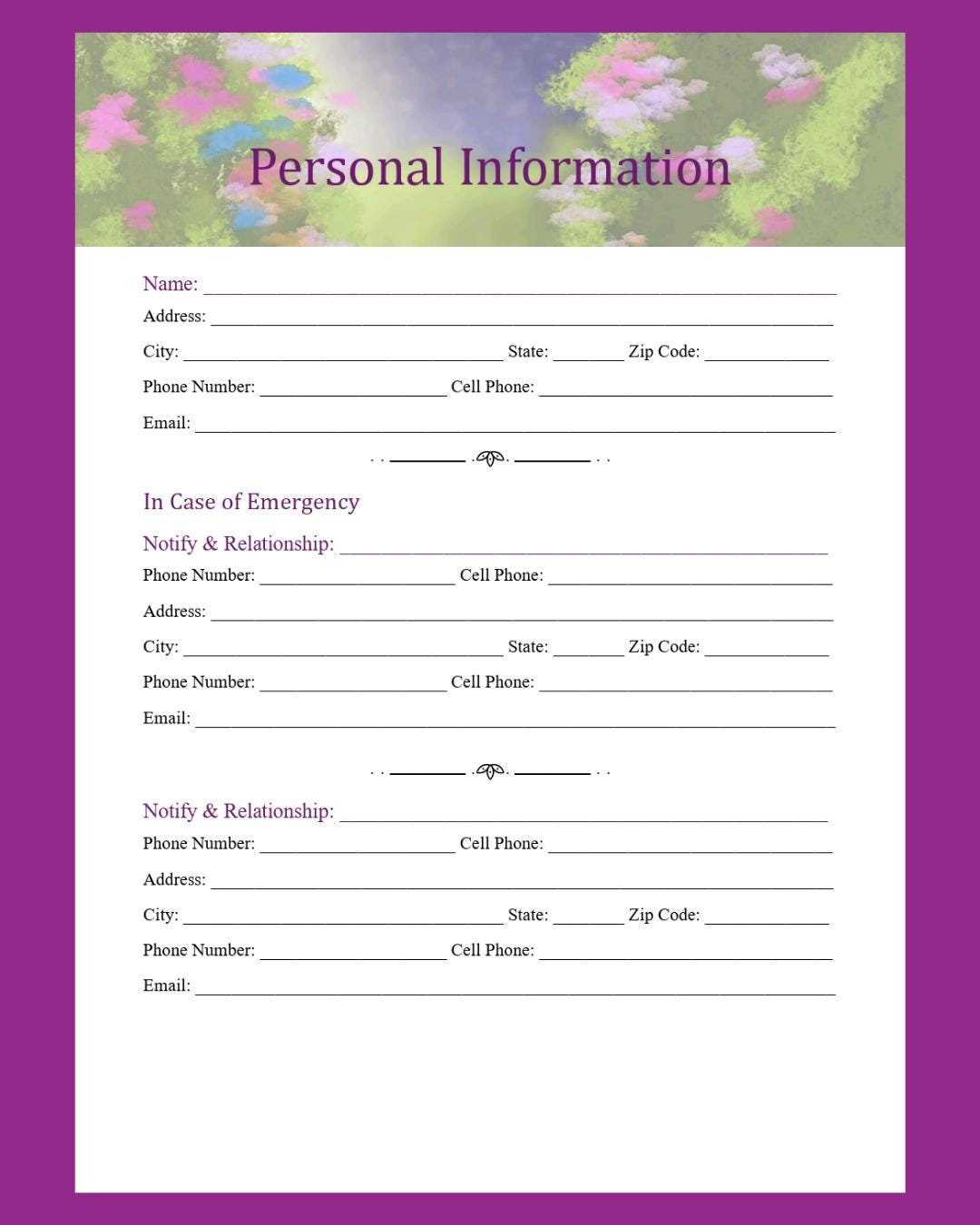 Garden Graphic Weekly and Monthly planner with to do list and daily tasks pdf